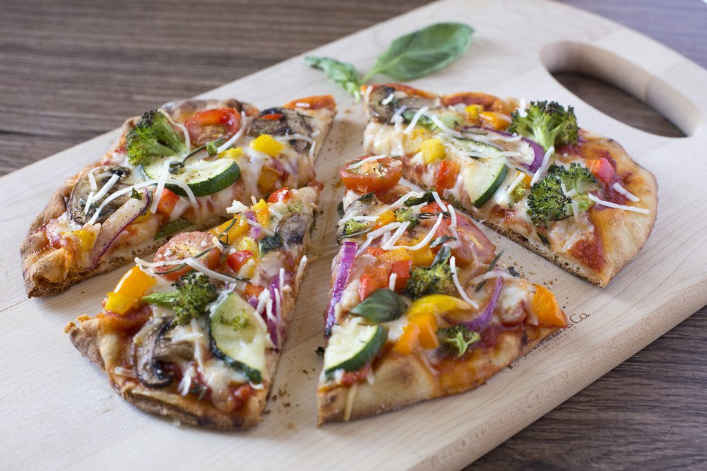 Veggie Flatbread Pizzas – Seven Barrels