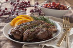 Grilled Rosemary Orange Lamb Chops with Vanilla Fig Balsamic