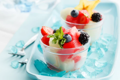 Strawberry-Watermelon-Blueberry Salad
