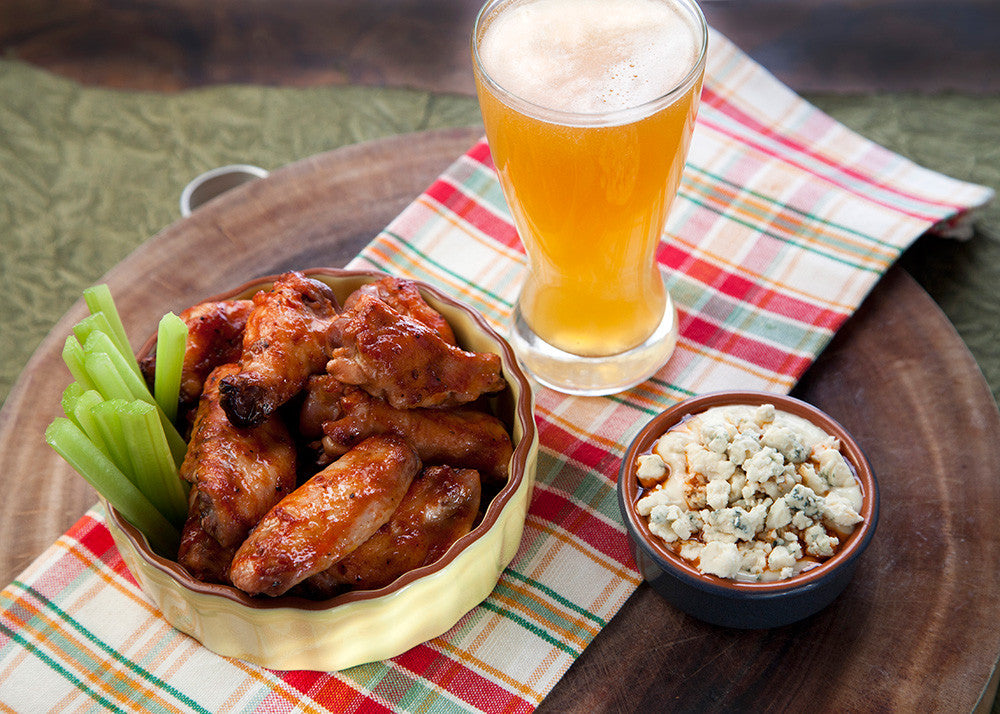 Glazed Chicken Wings w/ Chipotle Chili Oil &ndash; Seven Barrels