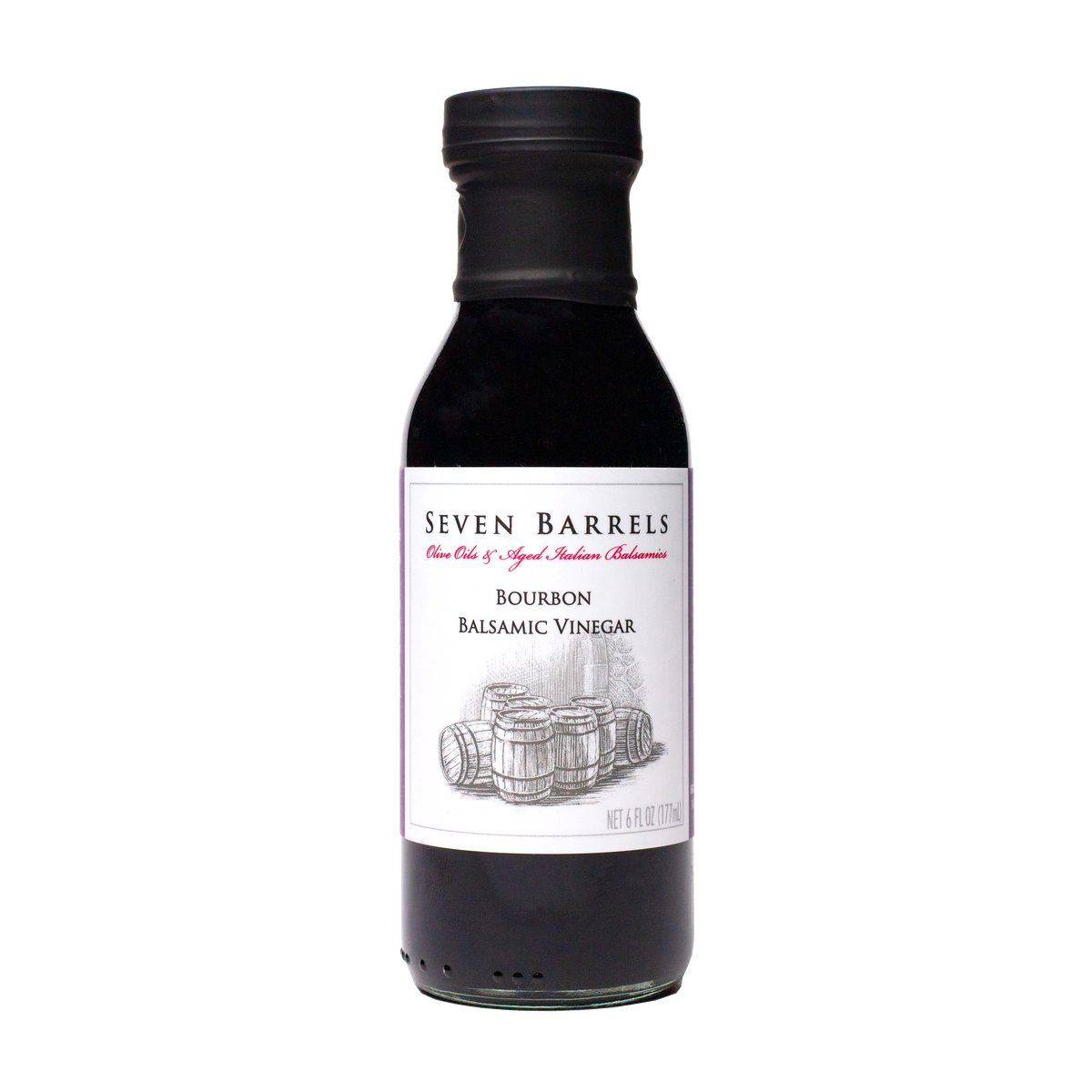 Bourbon Balsamic Vinegar and Garlic Extra Virgin Olive Oil Seven Barrels