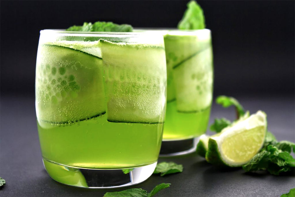 Gin and Cucumber Balsamic Cocktail