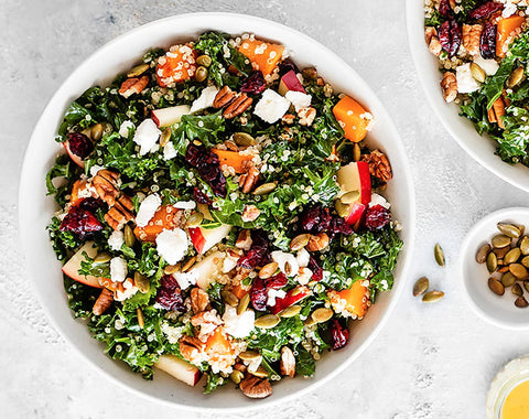 red apple balsamic vinegar salad dressing Apple Walnut Salad Recipe-Little Broken