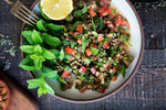 Lavender Balsamic Lentil Salad