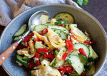 Mediterranean Feta Cucumber Salad