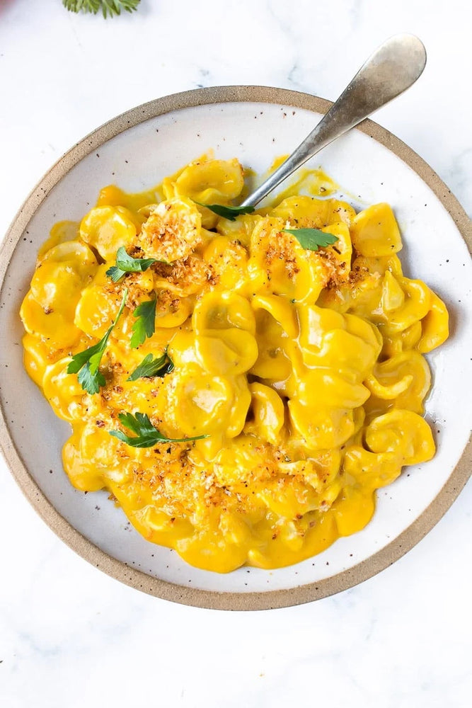 Orecchiette with Carrot Miso Sauce