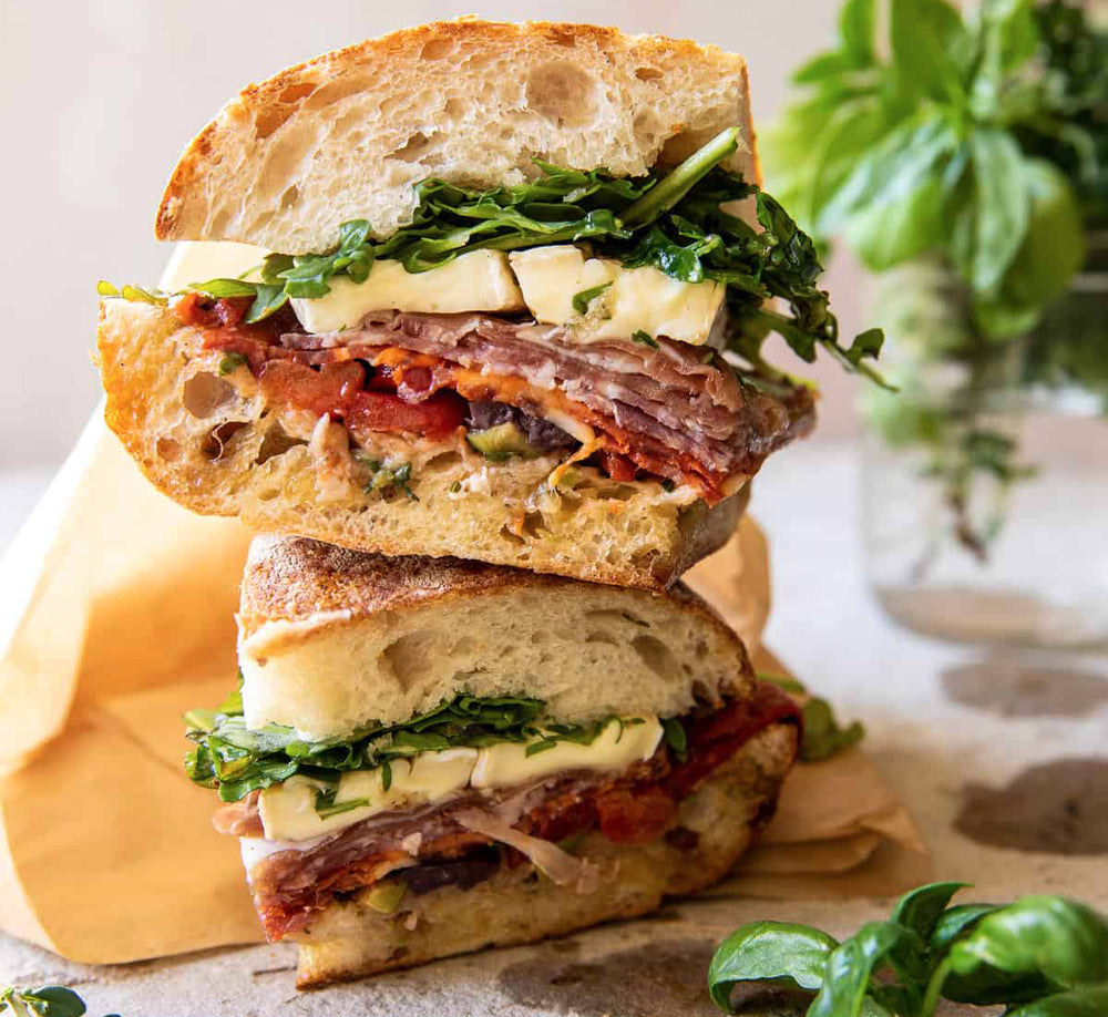 Prosciutto and Brie Sandwich