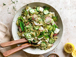 Quinoa Cucumber Salad with Feta, and Dill