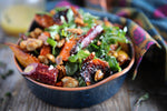 Roasted Beet & Carrot Salad with Lavender Balsamic Vinegar