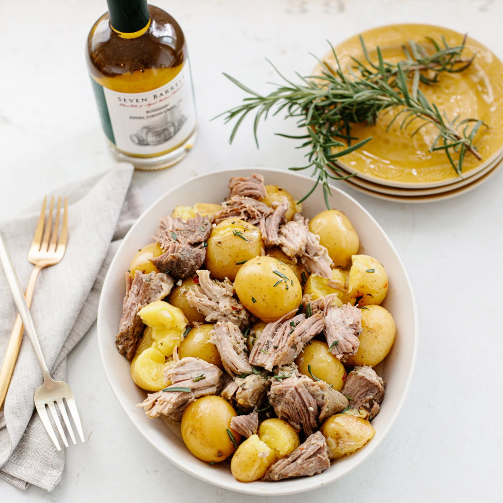 Slow-Cooker Rosemary Pork and Potatoes