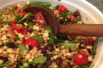 Israeli Couscous with Arugula, Cherry Tomatoes and more