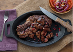 Ribeye Steak with Pomegranate Balsamic