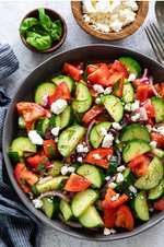 Cucumber Tomato Salad