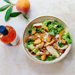 Grilled Peach Chicken Salad