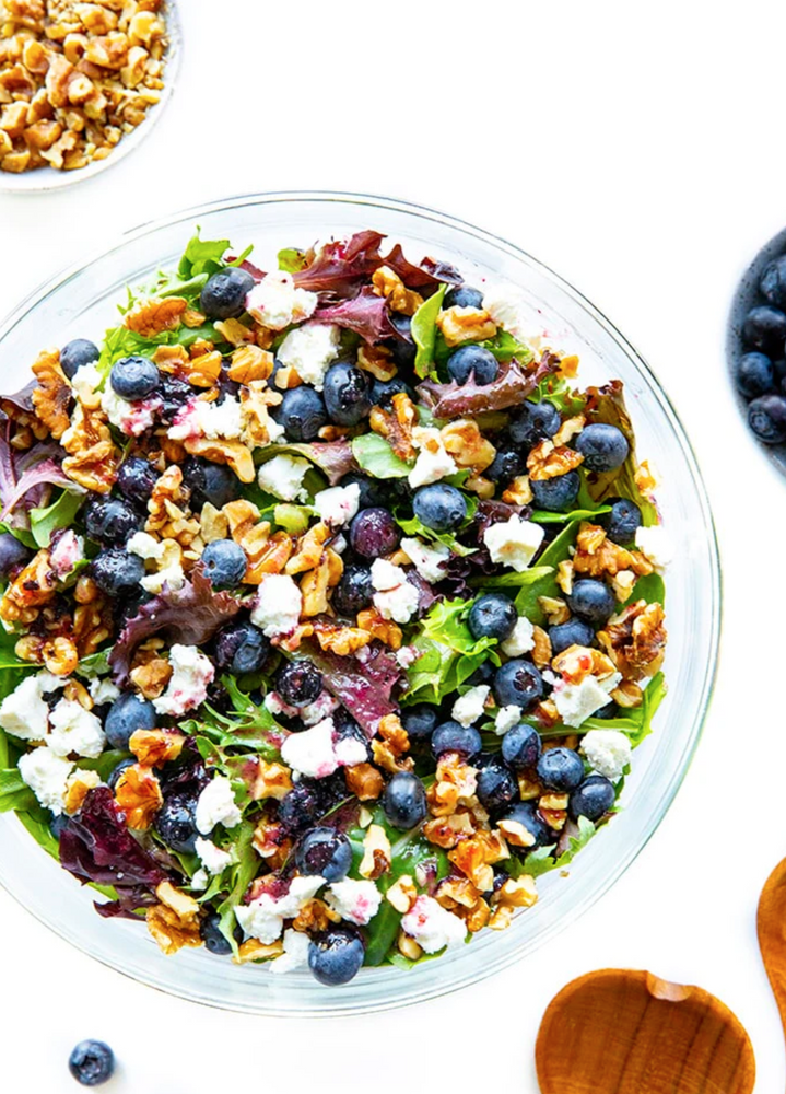 Strawberry Balsamic and Blueberry Spring Salad