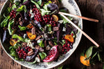 Lavender and Pomegranate Beet Salad with Candied Pecans