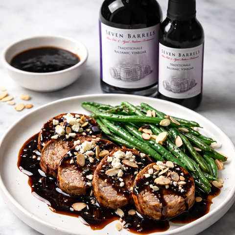 Balsamic Fig Pork Medallions