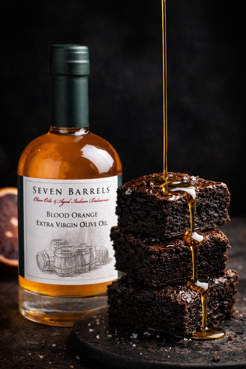 Blood Orange Olive Oil Brownies (Rich, Moist & Unexpected)