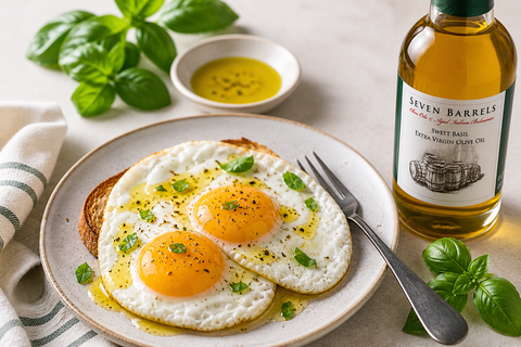 Breakfast Eggs with Olive Oil