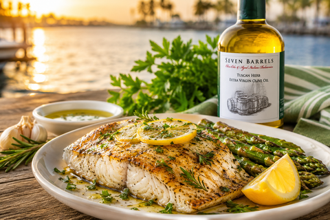 Garlic Herb Grouper Recipe | Easy Florida Seafood Dinner