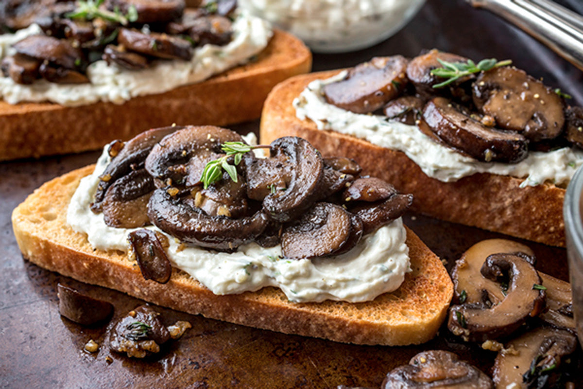 Fall Musroom Toast Mushroom Toast – Seven Barrels