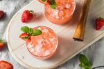 Strawberry and Blueberry Balsamic Cocktail