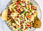 Raspberry and Meyer Lemon Pasta Salad