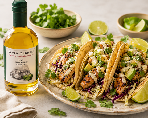 Lime Olive Oil Chicken Tacos (Fresh & Flavorful)