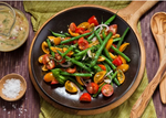 Tomato & Green Bean Salad with White Balsamic