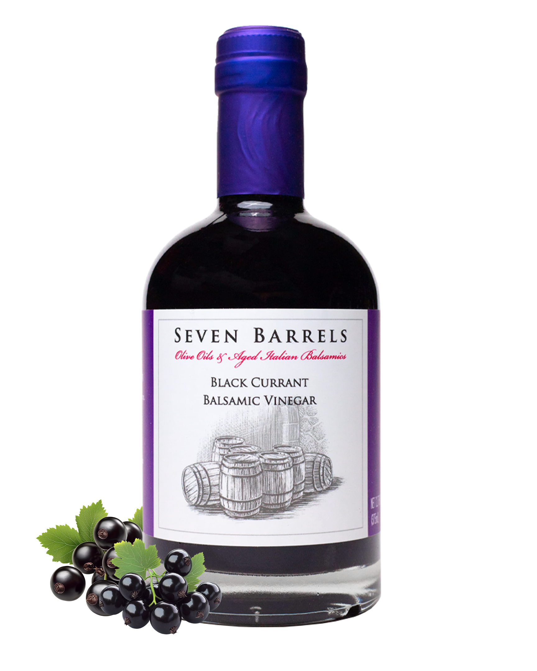 Black Currant Balsamic Vinegar – Seven Barrels
