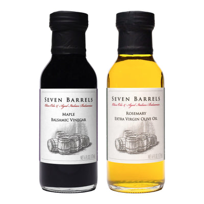 Maple Balsamic Vinegar and Rosemary Extra Virgin Olive Oil