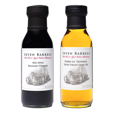 Red Apple Balsamic Vinegar and Herbes de Provence Extra Virgin Olive Oil