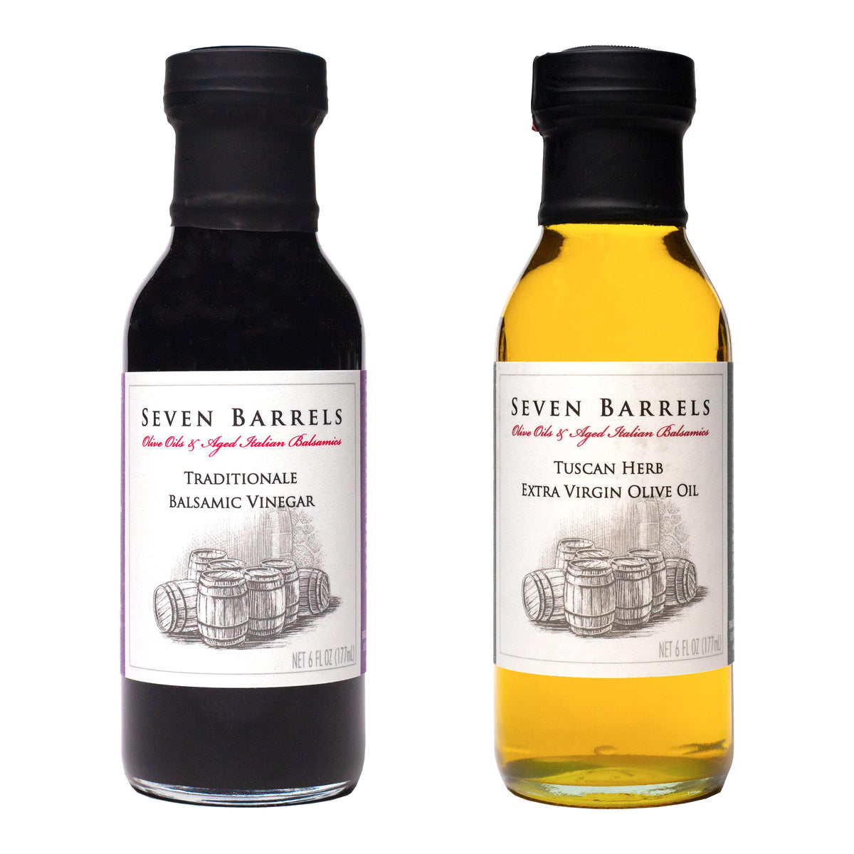 Traditionale Balsamic Vinegar & Tuscan Herb Extra Virgin Olive Oil Pai ...